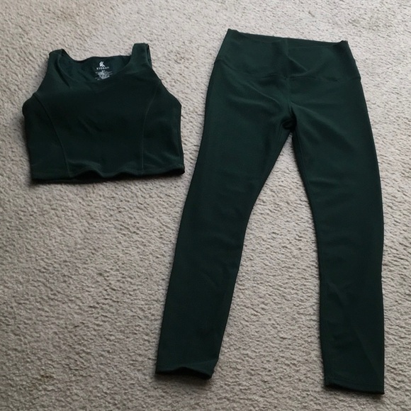 KYODEN/“ FOREST GREEN” WORKOUT SET/NEW - Picture 2 of 5